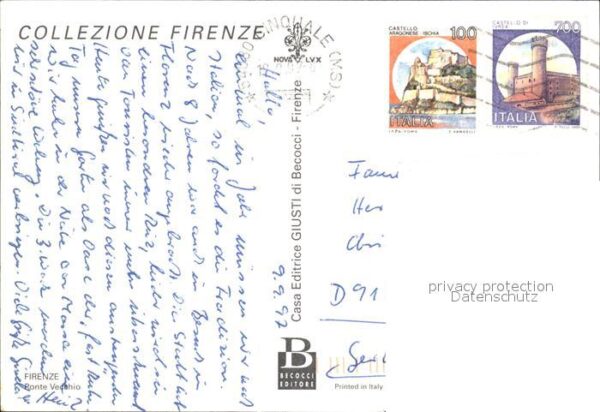 Firenze Florenz Stadtansicht – Bild 2
