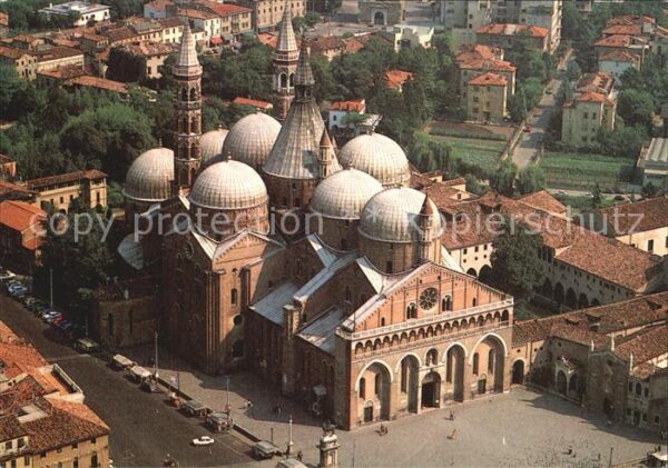 Padova Fliegeraufnahme Basilika Sankt Antonius