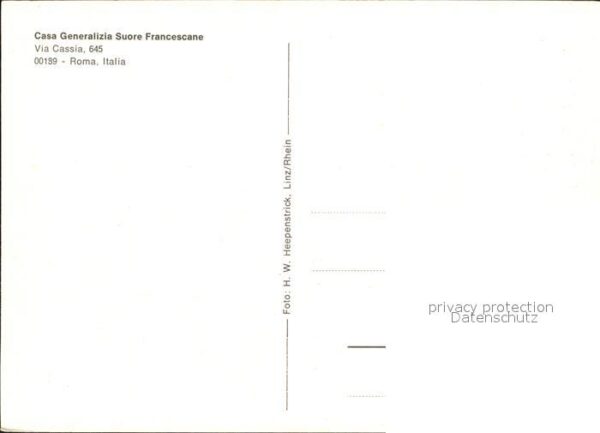 Roma Rom Casa Generalizia Francescane – Bild 2