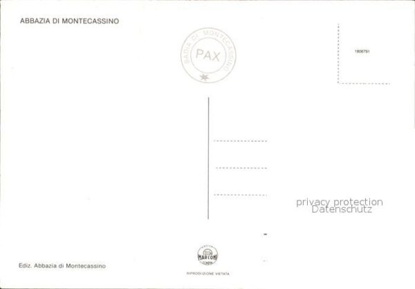 Montecassino Abbazia Fliegeraufnahme – Bild 2
