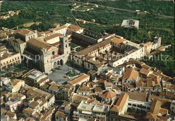 Monreale Fliegeraufnahme der Kathedrale