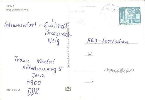 Jena Blick zum Hausturm – Bild 2