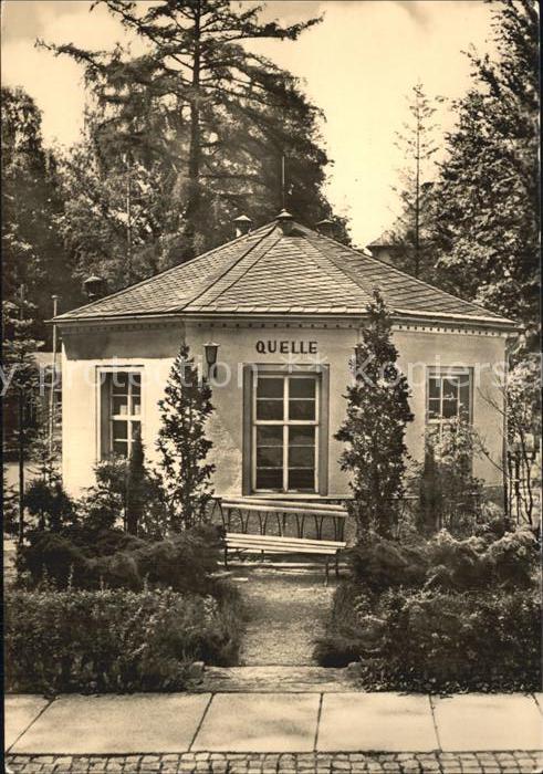 Warmbad Wolkenstein Wismut Sanatorium Quelle