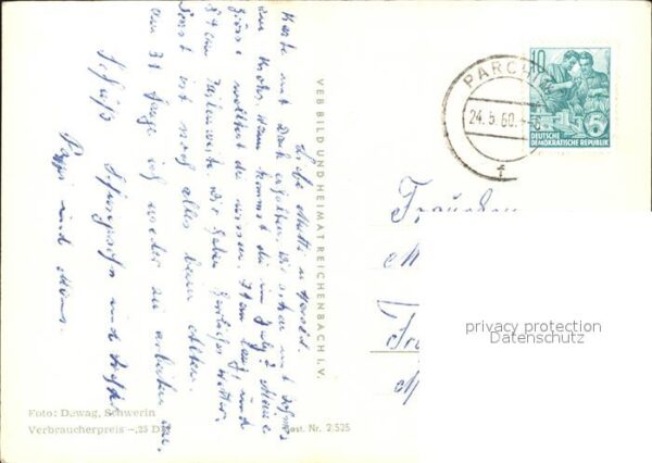 Parchim Mecklenburg-Vorpommern Bahnhof Wocker See Strasse des Friedens – Bild 2