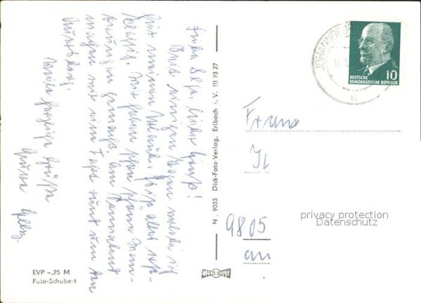 Johanngeorgenstadt Erholungsheim Helmut Lehmann Kinosaal C – Bild 2