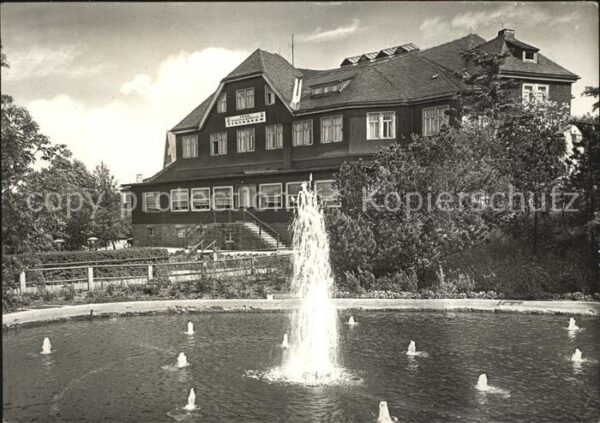 Oberhof Thueringen Erholungsheim Stachanow