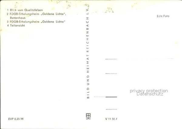 Unterweissbach Blick vom Querlitzfelsen Erholungsheim – Bild 2