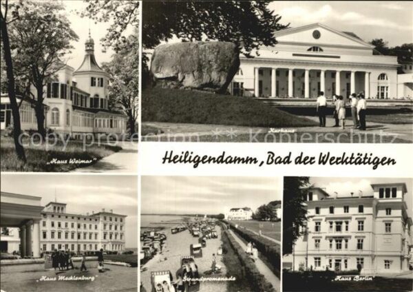 Heiligendamm Ostseebad Bad der Werktätigen Haus- Weimar Meckle