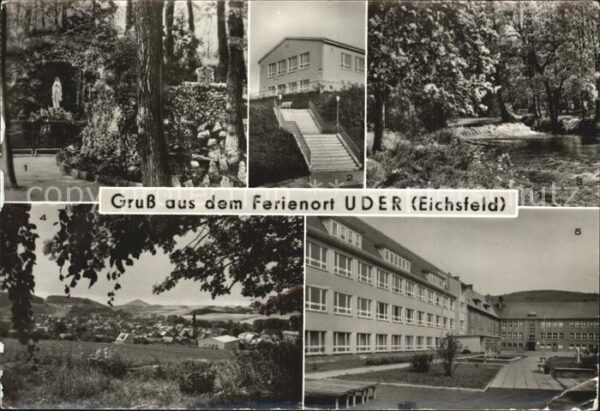 Uder Mariengrotte mit Altar Erholungsheim Pa