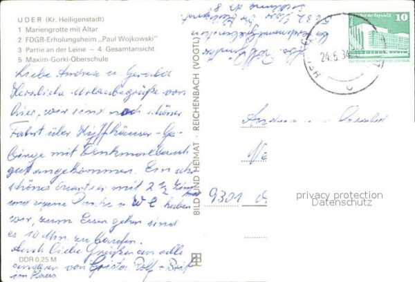 Uder Mariengrotte mit Altar Erholungsheim Pa – Bild 2