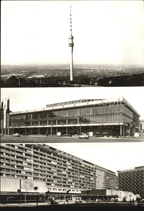 Dresden Fersehturm Kulturpalast Prager Strasse