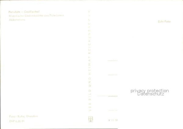 Potsdam Historische Gedenkstätte des Potsdamer – Bild 2