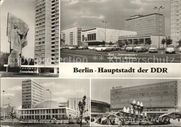 Berlin Leninplatz Kino International Hotel Ber