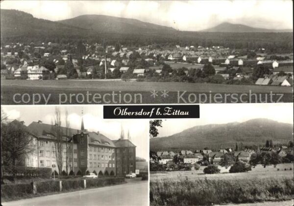 Olbersdorf Sachsen Buchenberg und Lausche Oberschule und T