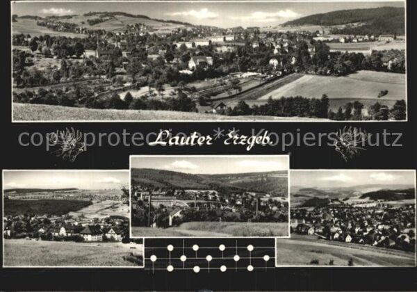 Lauter Schwarzenberg Erzgebirge Teilansichten