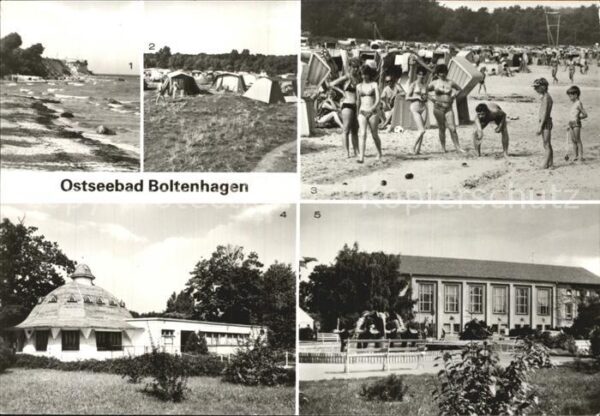 Boltenhagen Ostseebad Steilküste Zeltplatz HO Gaststätte Pavi