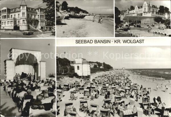 Bansin Ostseebad Fischerstrand FDGB-Erholungsheim Josef