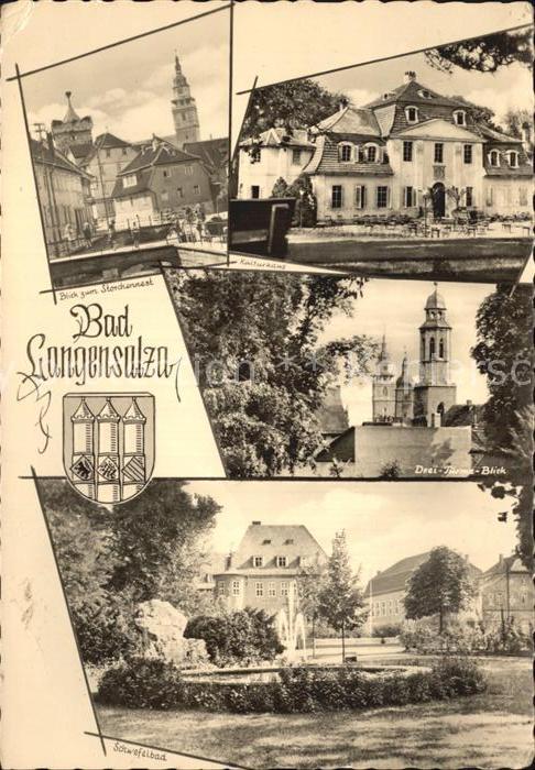 Bad Langensalza Schwefelbad Kulturhaus Drei-Türme-Blick