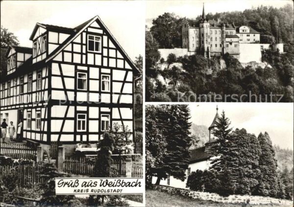 Weissbach Stadtroda Kirche Gaststätte Schloss
