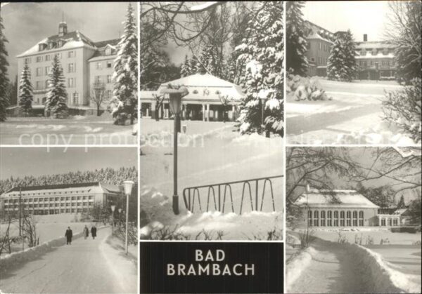 Bad Brambach Sanatorium Joliot Curie Fucik-Heim Rado