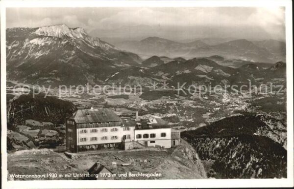 Berchtesgaden Watzmannhaus Untersberg