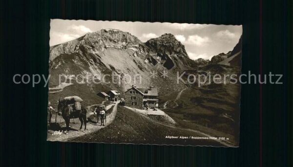 Rappenseehuette Linkerskopf Hohes-Licht