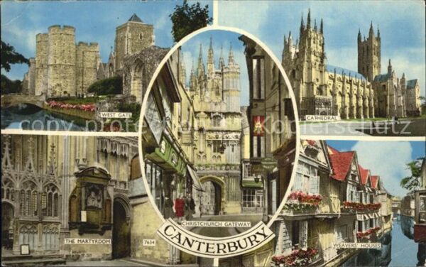 Canterbury Kent Christchurch Gateway West Gate Cathedra