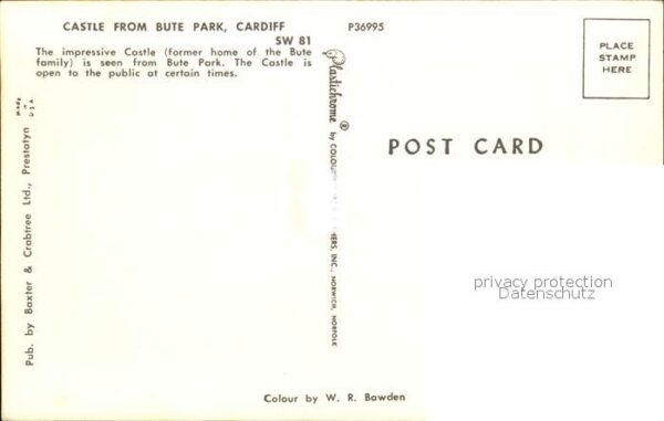 Cardiff Wales Castle Bute Park – Bild 2