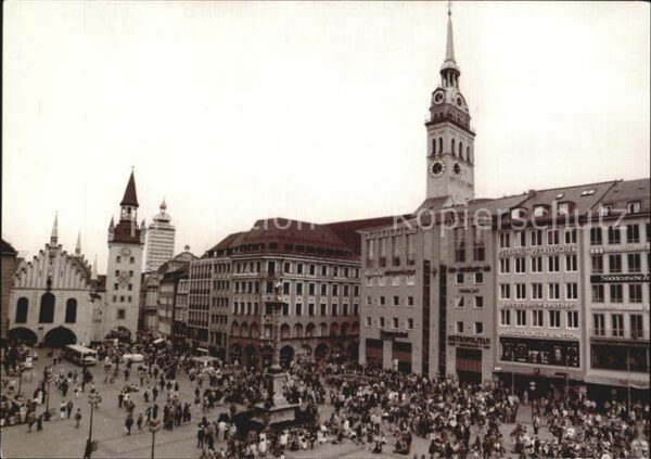 Muenchen Marienplatz