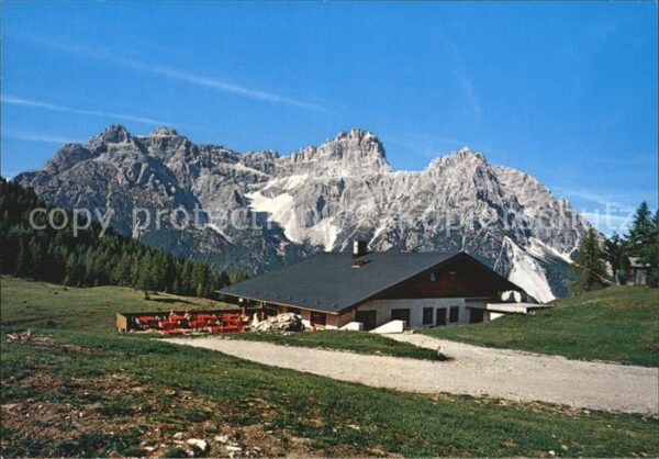 Sexten Sesto Suedtirol Dreischuster Rotwandwiesen