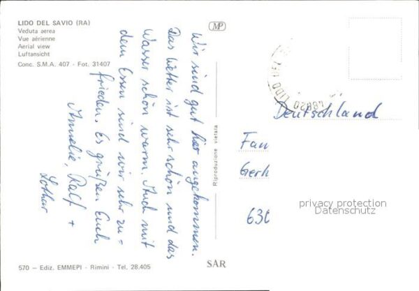 Lido di Savio Fliegeraufnahme – Bild 2