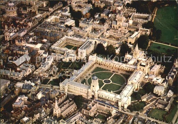 Oxford Oxfordshire Fliegeraufnahme Christ Church