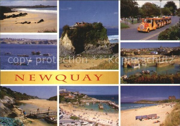 Newquay Strand Bucht Ruderer