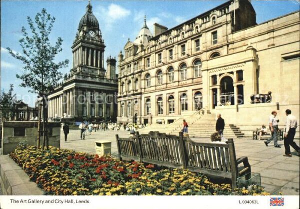 Leeds West Yorkshire The Art Gallery City Hall