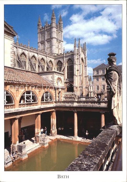 Bath Maine The Roman Baths and Abbey
