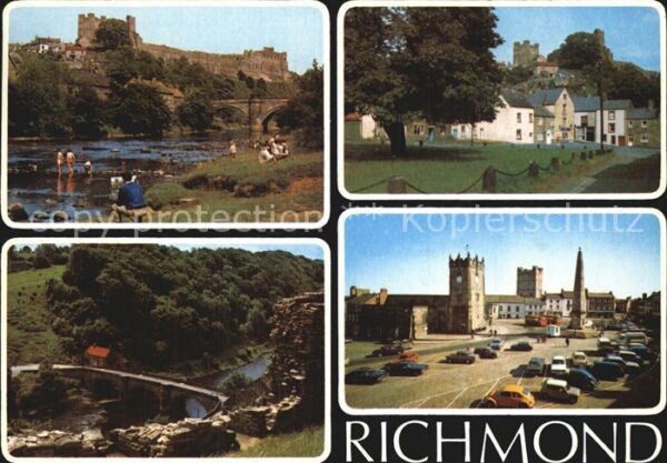 Richmond Sheffield River Swale the Market Square Richmond