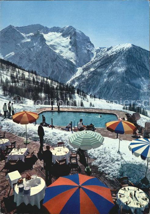 Sestriere Grandhotel Principe di Piemonte Schwimm