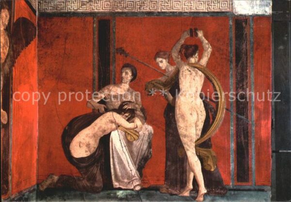 Pompei Ausgrabungen Villa der Mysterien Die Ge