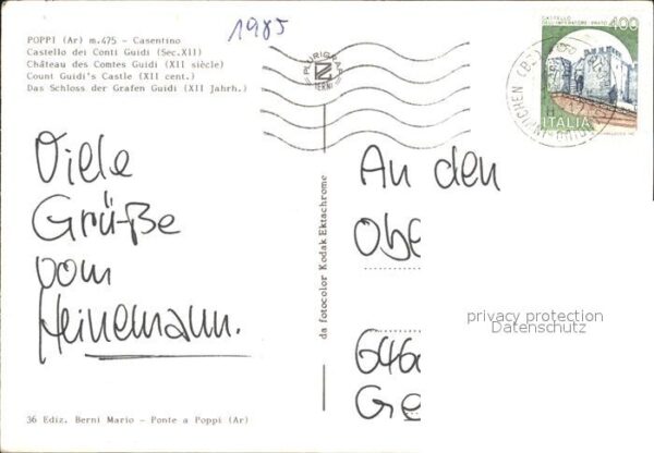 Poppi Schloss des Grafen Guidi – Bild 2