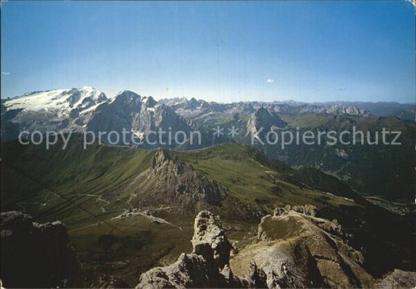 Dolomiten Pordoijoch Marmolata