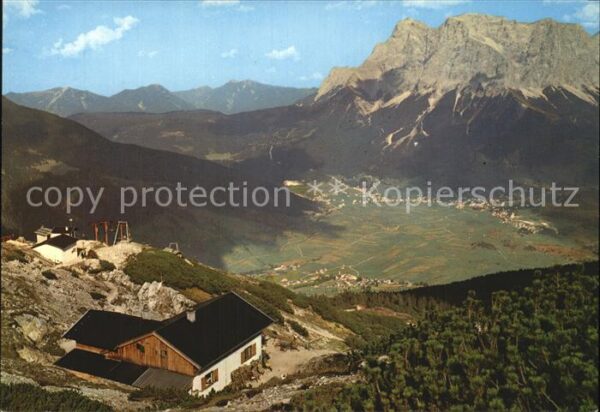 Lermoos Tirol Sessellift Grubigstein Bergstation Grub