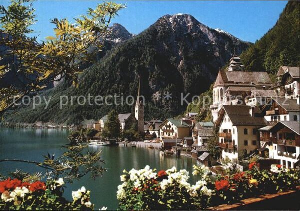 Hallstatt Austria Hallstättersee Hirlaz