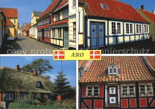 Aeroskobing Aero Typische Häuser