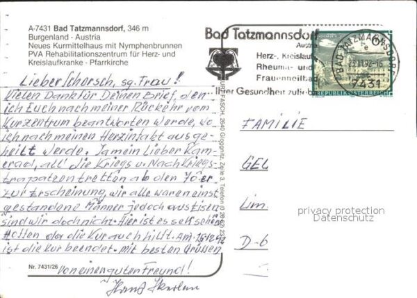 Bad Tatzmannsdorf Burgenland Neues Kurmittelhaus Nymphenbrunnen – Bild 2