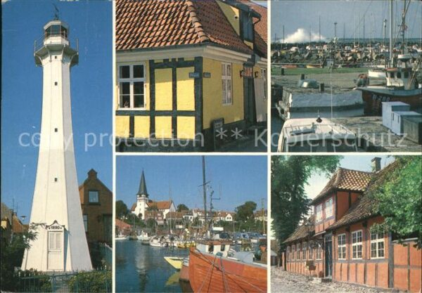 Bornholm Leuchtturm Hafen