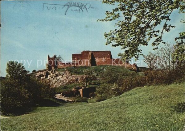 Bornholm Hammershus Ruiner