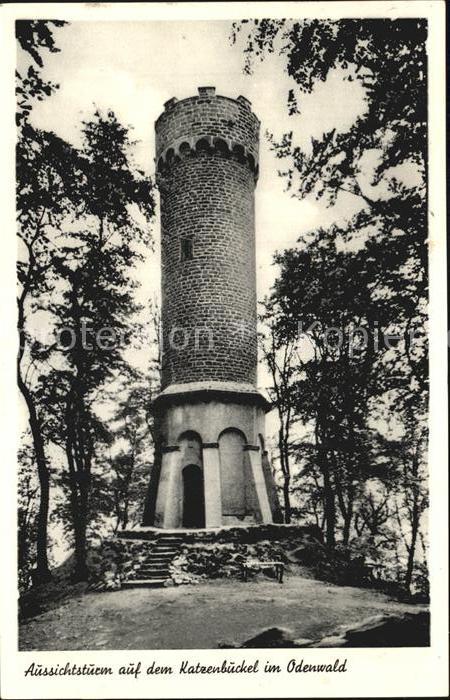 Katzenbuckel Odenwald Aussichtsturm