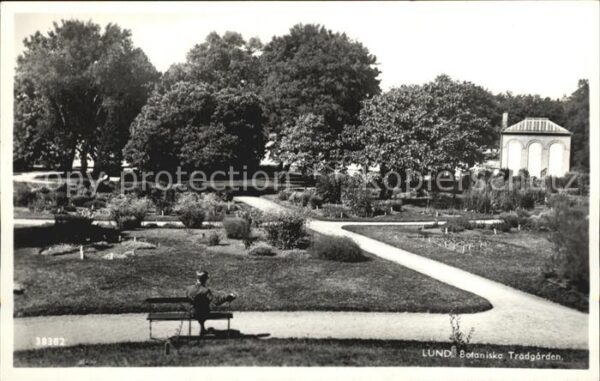 Lund Skane Lan Botaniska Trödgarden