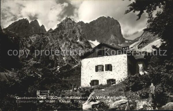 Gaudeamushuette Karlspitze Ellmauertor Wilder-Kaiser