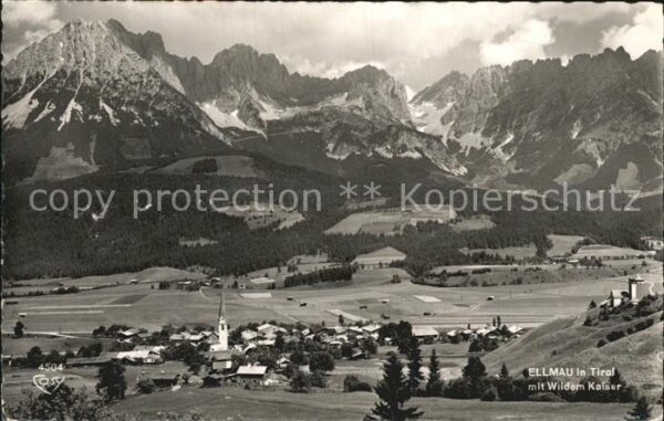 Ellmau Tirol mit Wildem Kaiser